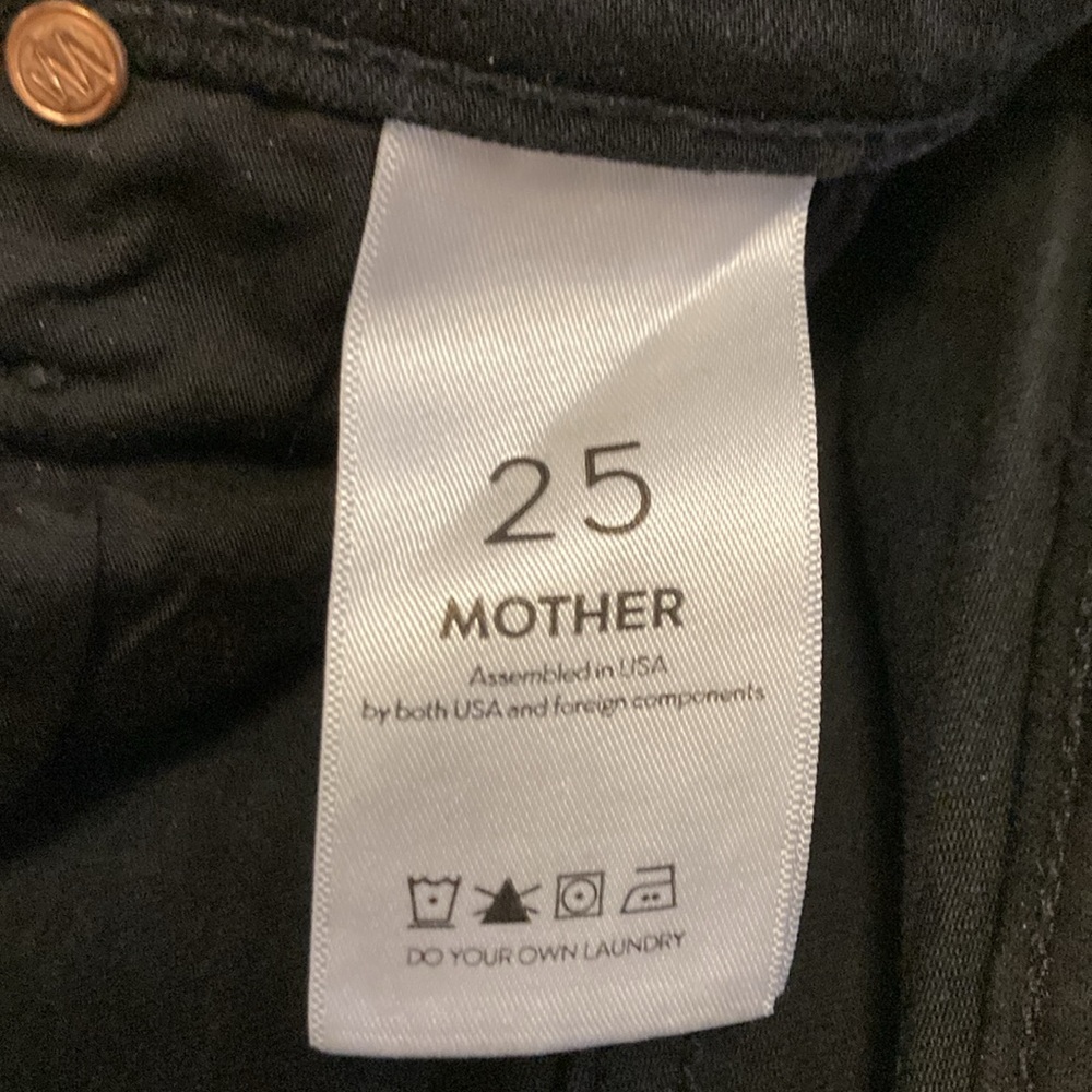 MOTHER Jeans women’s The Stunner Zip Ankle Step Fray in Not Guilty Size 25 - Picture 9 of 12